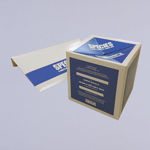 148mm Pop up Cube with board envelope