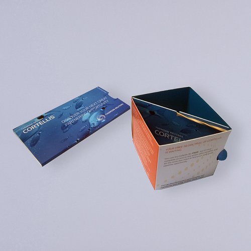 Open Sided Cube In Sleeve